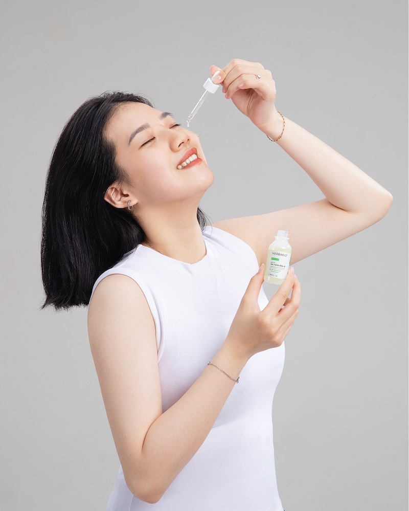 boosted serum rau ma & diep ca herbario