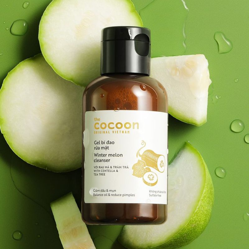 gel bí đao rửa mặt cocoon gel bi dao rua mat cocoon