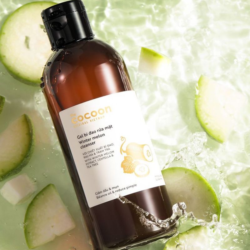 gel bí đao rửa mặt cocoon gel bi dao rua mat cocoon