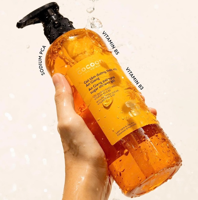 Gel tắm đường thốt nốt An Giang Cocoon gel tam duong thot not an giang cocoon