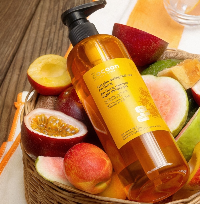 Gel tắm đường thốt nốt An Giang Cocoon gel tam duong thot not an giang cocoon