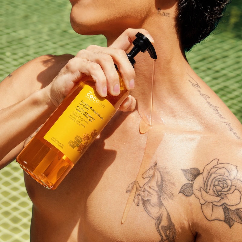 Gel tắm đường thốt nốt An Giang Cocoon gel tam duong thot not an giang cocoon