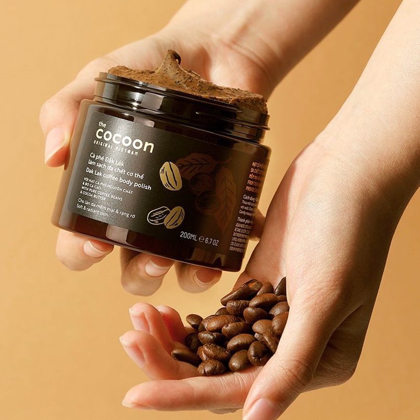 CÀ PHÊ ĐẮK LẮK LÀM SẠCH DA CHẾT CƠ THỂ (BODY)