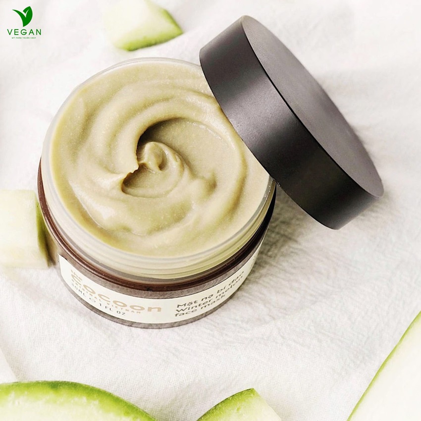 Mặt nạ bí đao the cocoon 30ml da Dầu và mụn ẩn Mặt nạ bí đao the cocoon 30ml da Dầu và mụn ẩn