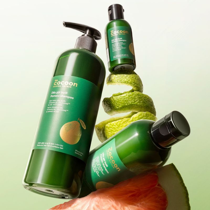 dau goi buoi khong sulfate cocoon thuan chay 