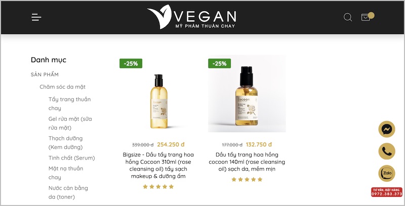 Mua Dầu tẩy trang hoa hồng Cocoon tại VEGAN - Mỹ phẩm thuần chay mua dau tay trang hoa hong cocoon o vegan