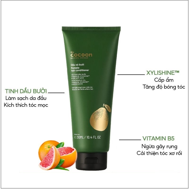 thanh phan va cong dung cua dau xa buoi cocoon