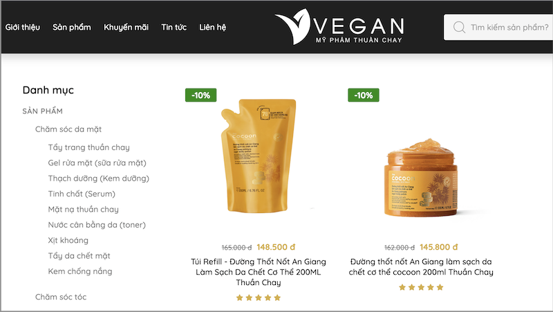 mua duong thot not an giang lam sach da chet co the o vegan