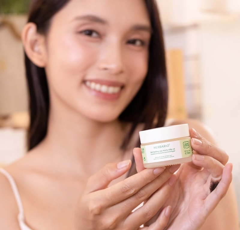 gel duong rau ma diep ca herbario