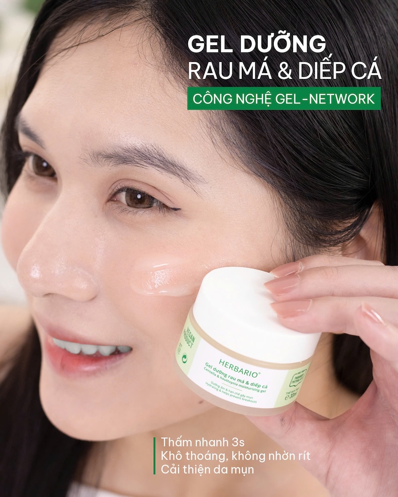 gel duong rau ma diep ca herbario