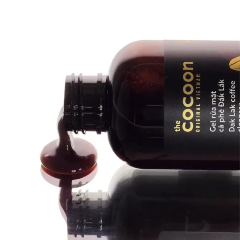 gel rửa mặt cà phê đắk lắk cocoon gel rua mat ca phe daklak cocoon