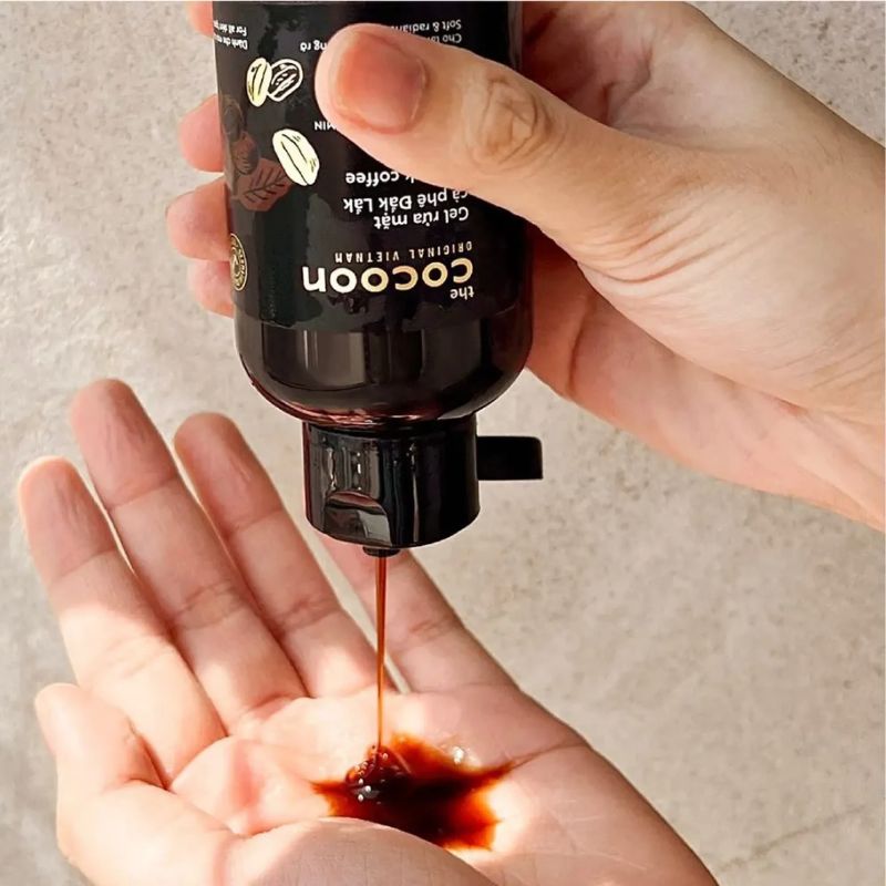 gel rua mat ca phe daklak cocoon 