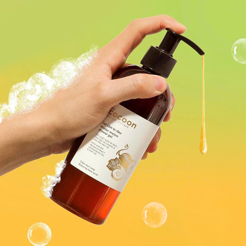 gel tắm bí đao cocoon gel tam bi dao cocoon