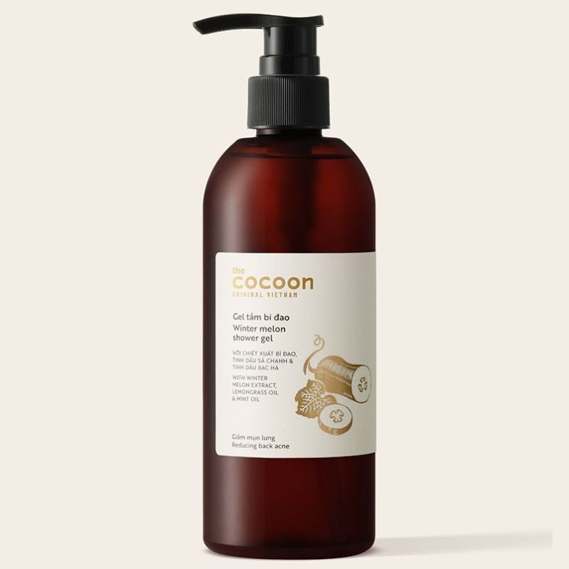 gel tắm bí đao cocoon gel tam bi dao cocoon