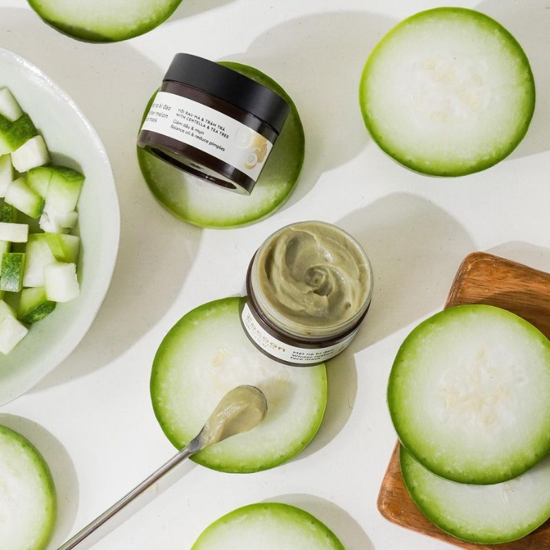 mặt nạ bí đao cocoon mat na bi dao cocoon