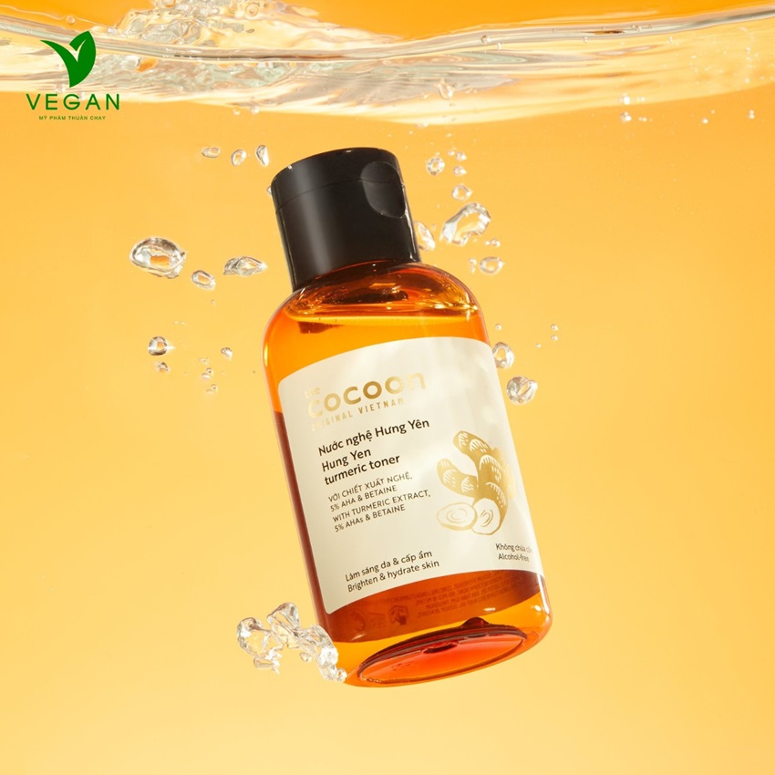 Toner nước nghệ Hưng Yên cocoon 140ml 