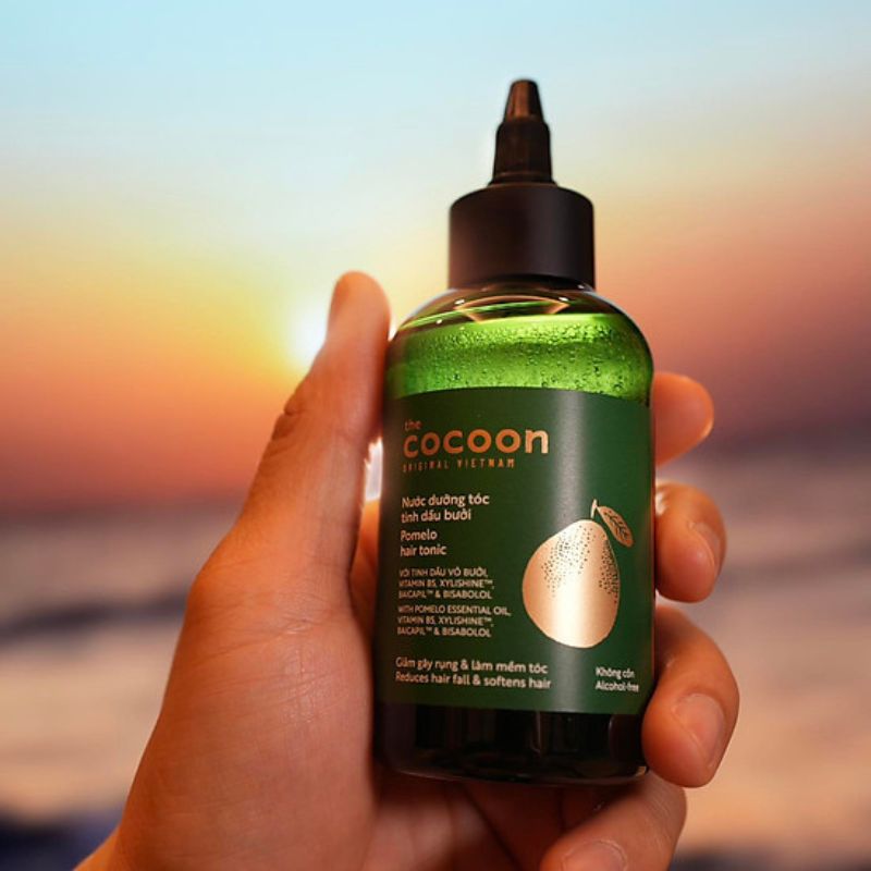 nuoc duong toc tinh dau buoi cocoon