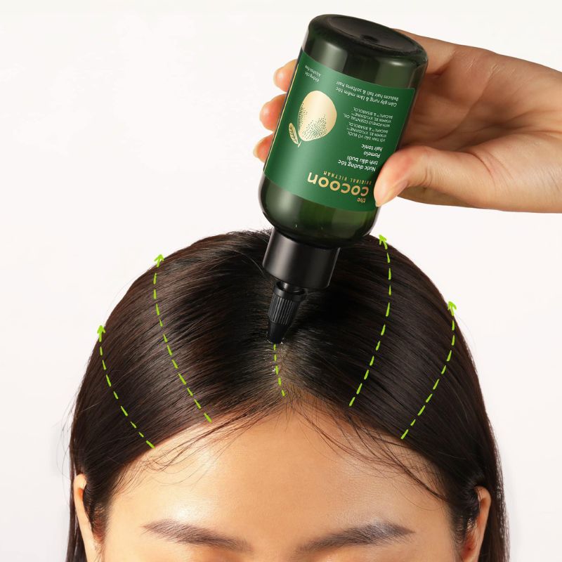 Nước dưỡng tóc tinh dầu bưởi Cocoon nuoc duong toc tinh dau buoi cocoon