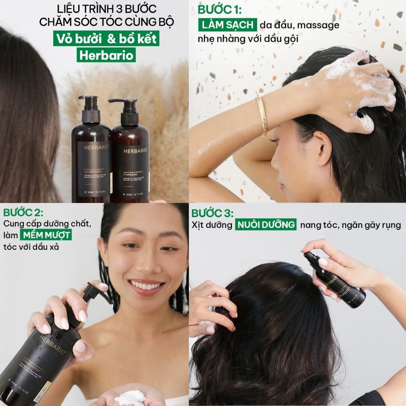 lieu phap goi xa xit cham soc toc yeu gay rung