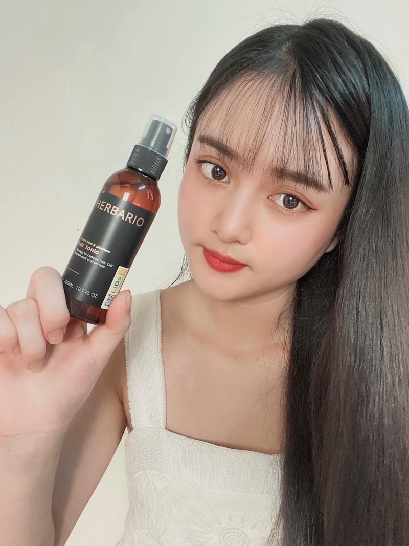 Nước dưỡng tóc vỏ bưởi bổ kết Herbario nuoc duong toc vo buoi bo ket Herbario