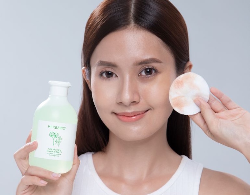 nuoc tay trang rau ma diep ca herbario