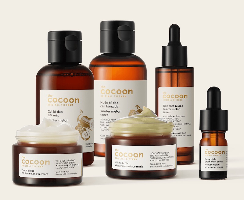 bo cham soc da mun bi dao cocoon