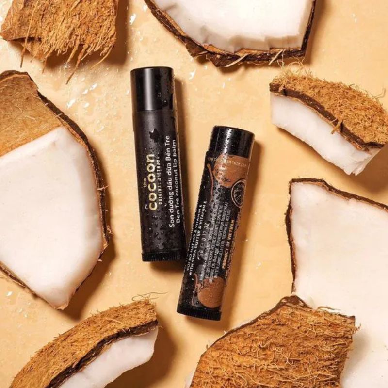 Son dưỡng dầu dừa Bến Tre Cocoon son duong dau dua ben tre cocoon