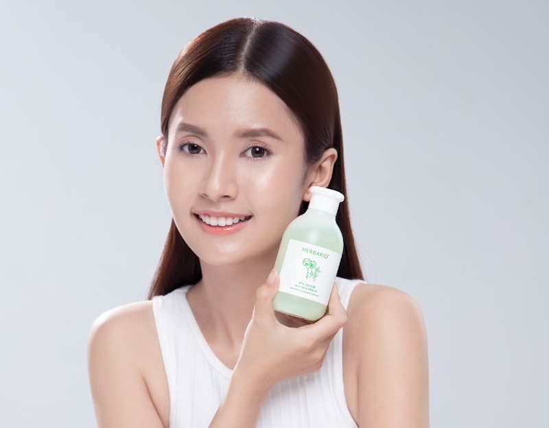 Sữa rửa mặt rau má & diếp cá Herbario sua rua mat rau ma diep ca herbairo