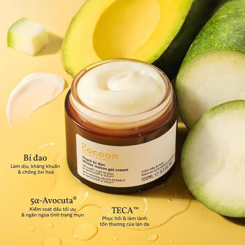 thành phần và công dụng của Thạch bí đao Cocoon thach bi dao cocoon