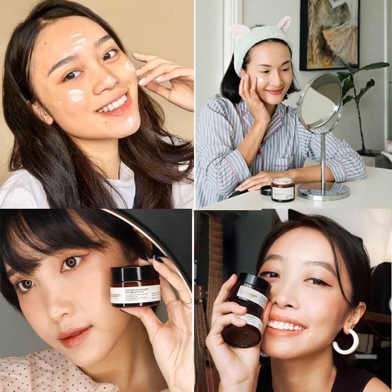 Thạch hoa hồng dưỡng ẩm Cocoon thach hoa hong duong am cocoon