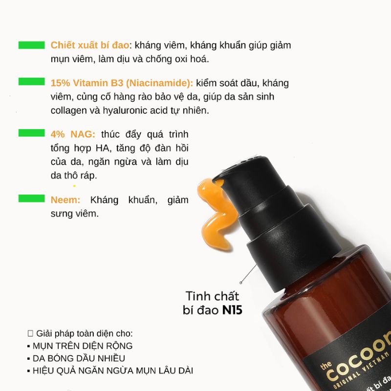 tinh chat bi dao n15 cocoon