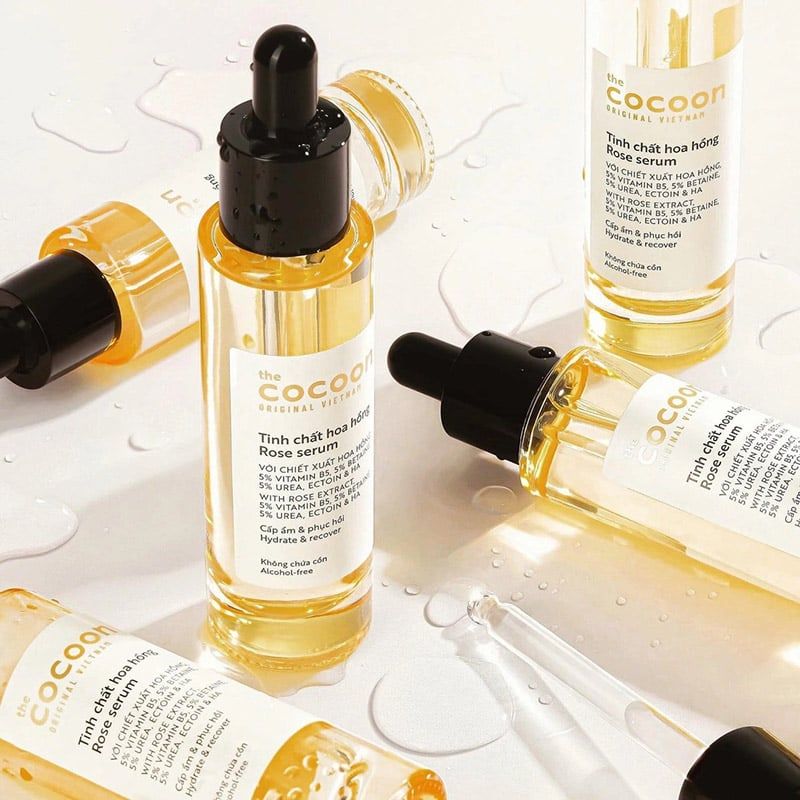 Ai nên dùng Tinh chất hoa hồng Cocoon tinh chat hoa hong cocoon thuan chay