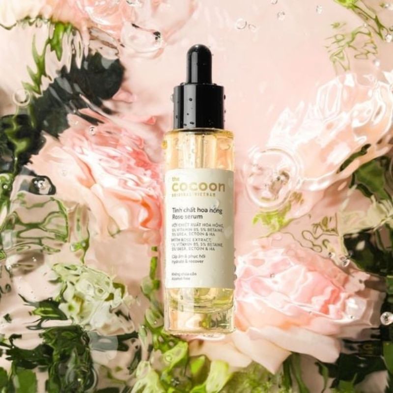 Công dụng của Tinh chất hoa hồng Cocoon tinh chat hoa hong cocoon thuan chay