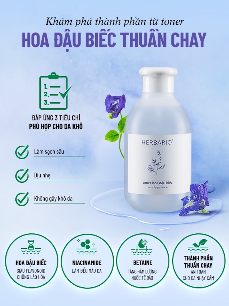 thành phần toner hoa đậu biếc herbario thanh phan toner hoa dau biec herbario