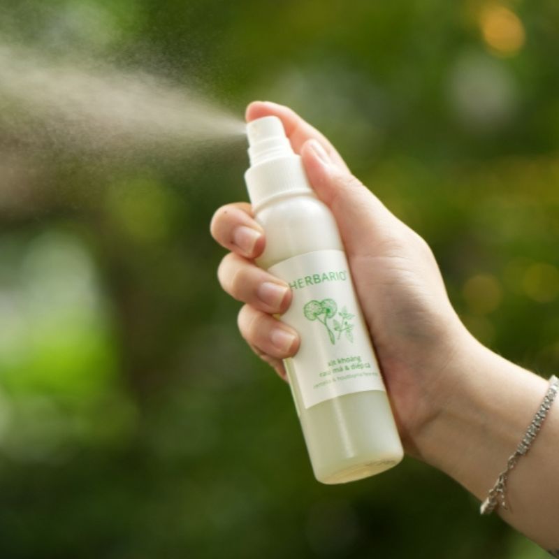 Xịt khoáng rau má & diếp cá Herbario xit khoang rau ma diep ca herbario