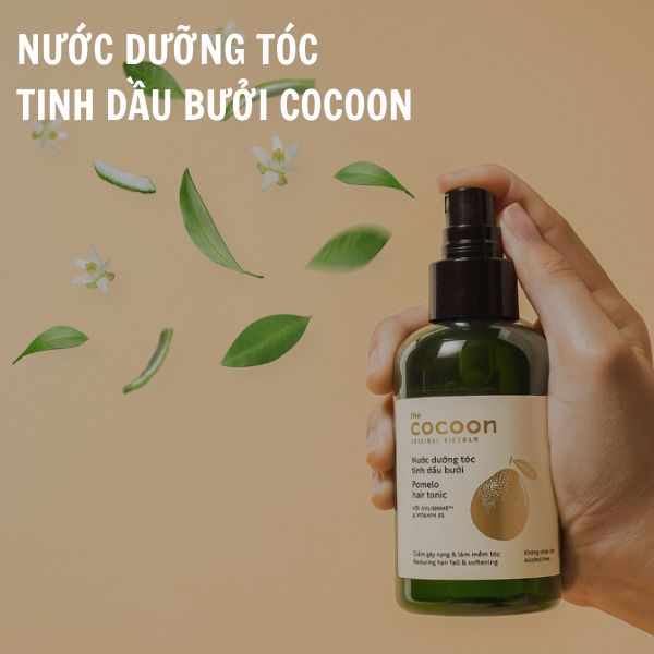 5 lý do nên sử dụng Nước dưỡng tóc tinh dầu bưởi Cocoon thuần chay