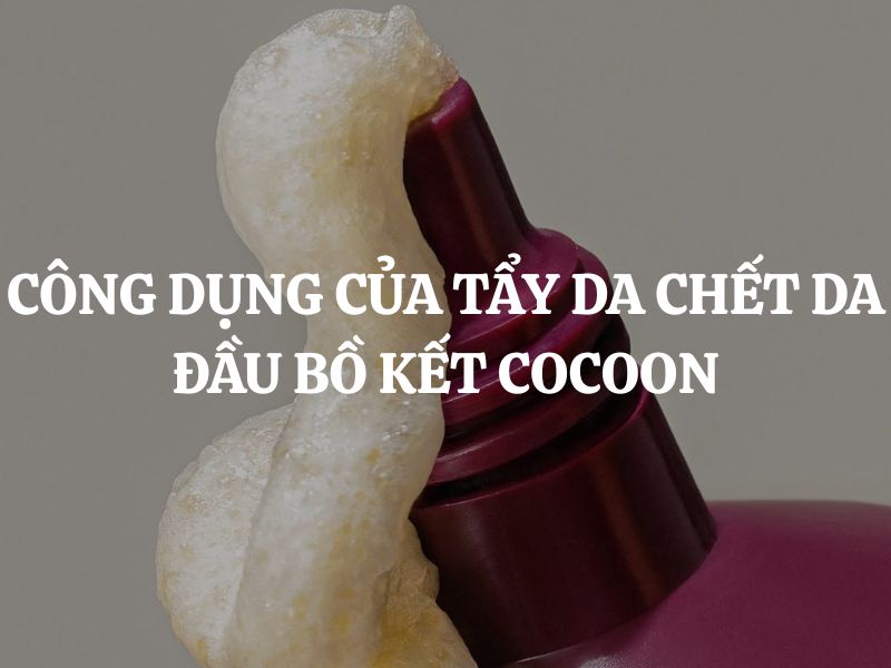Công dụng của Tẩy da chết da đầu bồ kết Cocoon cụ thể là gì?