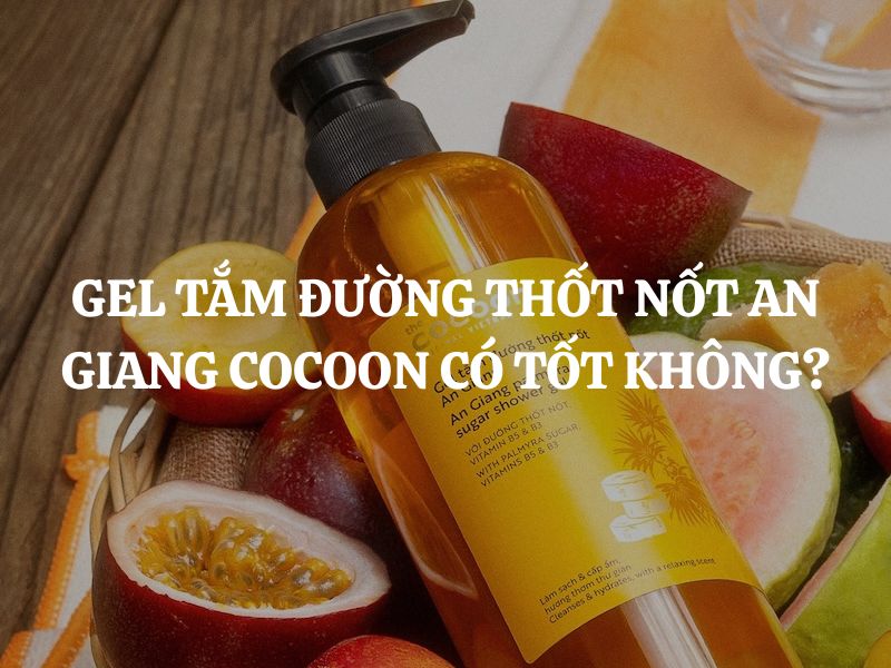 Gel tắm đường thốt nốt An Giang Cocoon có tốt không? Nên mua không?