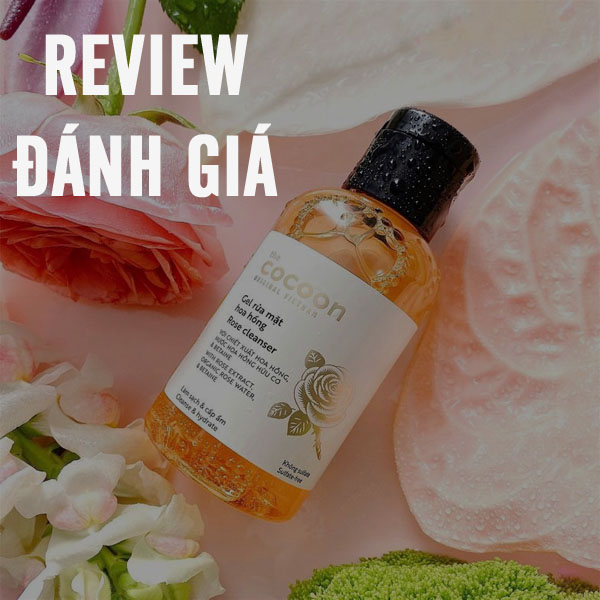 Hình ảnh video đánh giá review Gel rửa mặt Hoa hồng Cocoon sử dụng như thế nào?