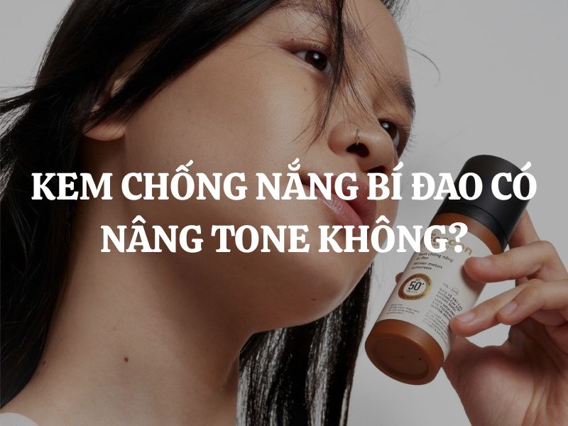 Kem chống nắng bí đao Cocoon có nâng tone không? Có để lại vệt trắng không?