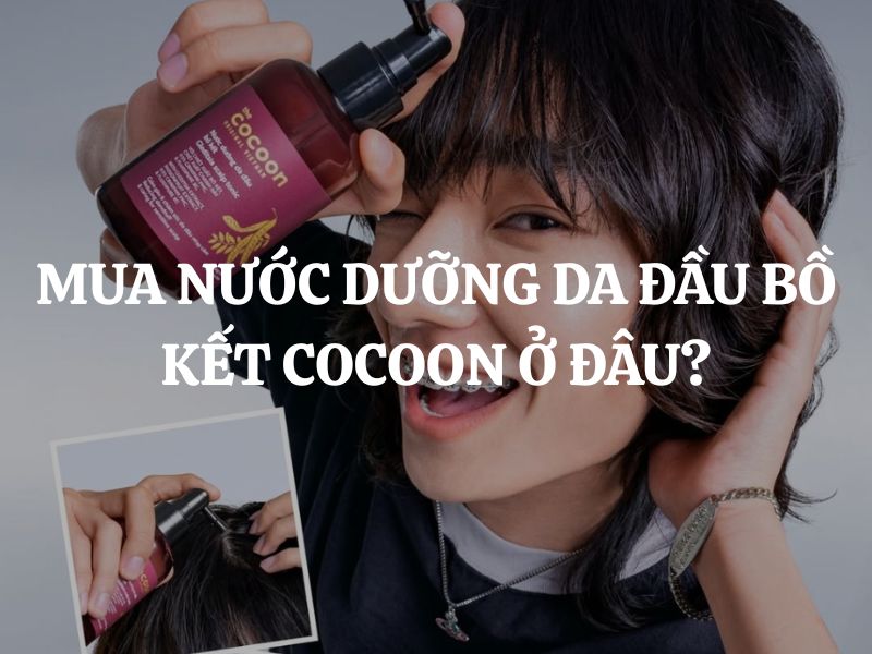Mua Nước dưỡng da đầu chiết xuất bồ kết Cocoon ở đâu?
