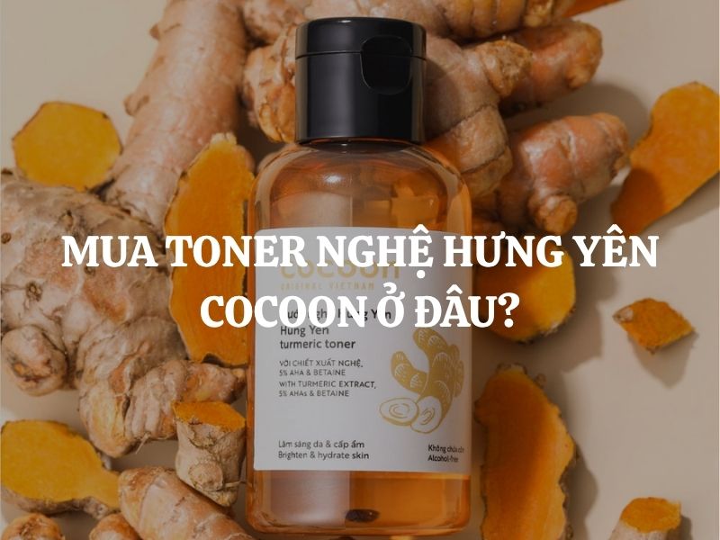 Mua Nước nghệ Hưng Yên Cocoon ở đâu chính hãng, uy tín, giá tốt?