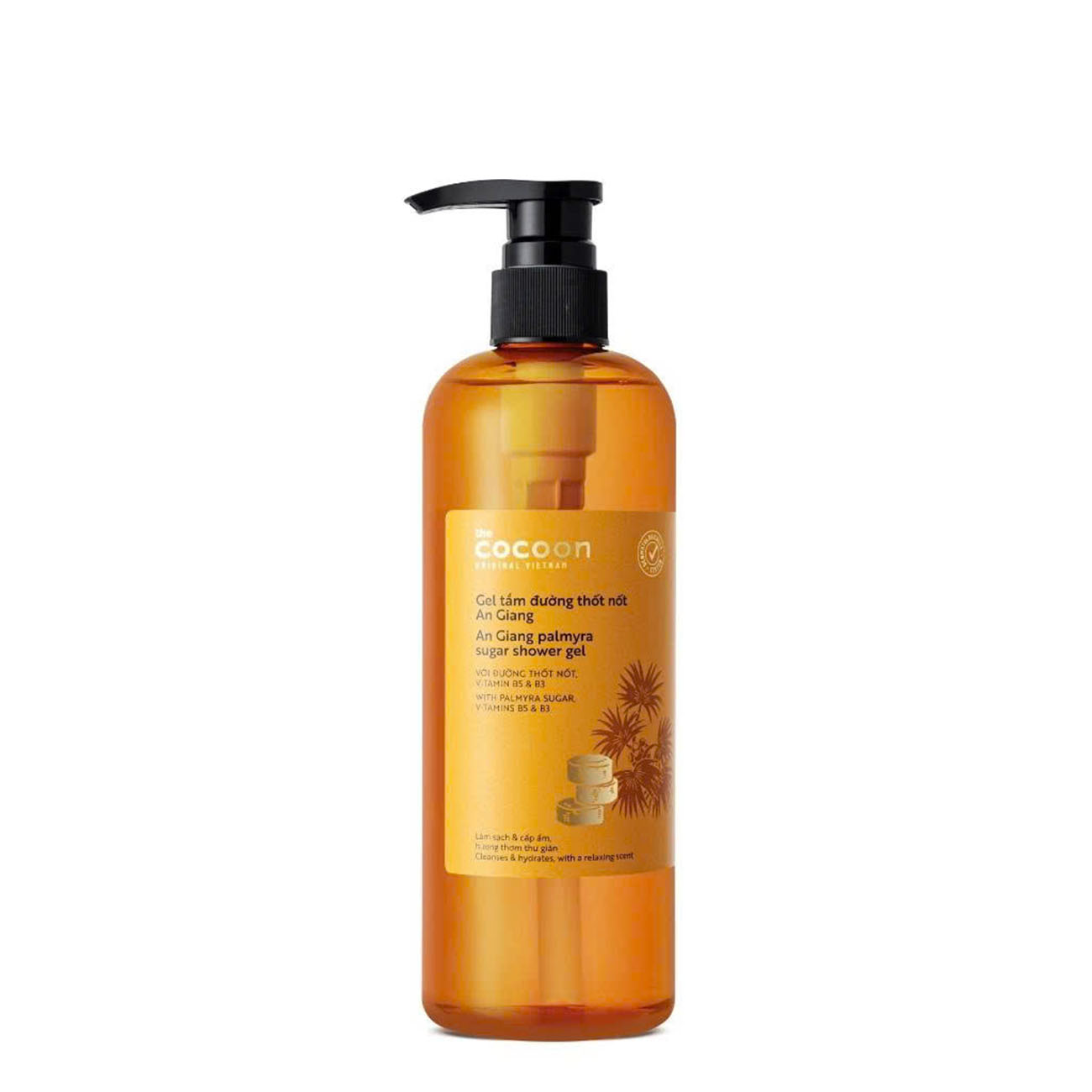 Gel tắm đường thốt nốt An Giang Cocoon 500ml