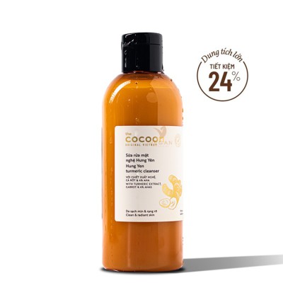Bigsize - Sữa rửa mặt nghệ Hưng Yên Cocoon giúp da sạch mịn và rạng rỡ 310ml
