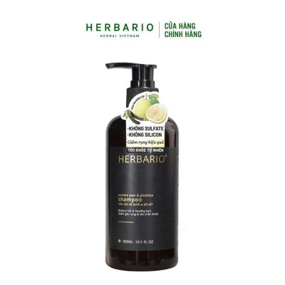 Dầu gội vỏ bưởi & bồ kết 300ml phục hồi tóc, giảm rụng tóc không sulfate không silicon