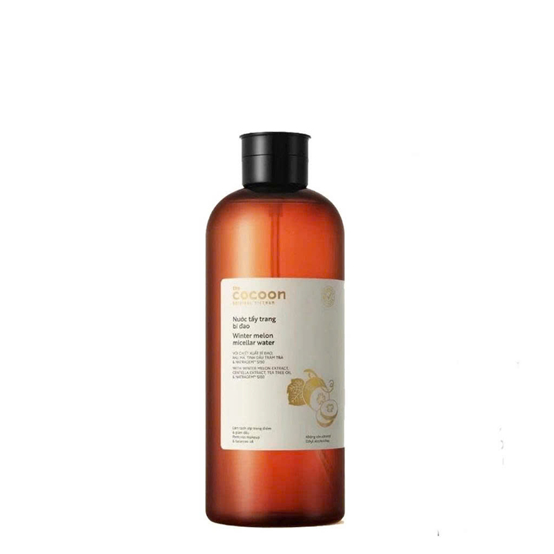 Supersize - Nước tẩy trang bí đao Cocoon tẩy sạch makeup & giảm dầu 1000ml Vegan thuần chay